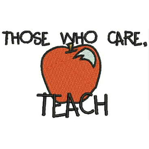 Machine Embroidery Designs - Teacher(1) - Threadart.com