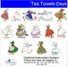 Machine Embroidery Designs - Tea Towels Days(1) - Threadart.com