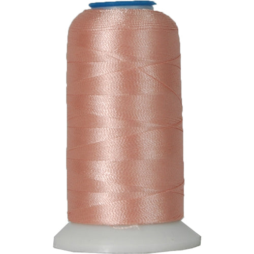 Polyester Embroidery Thread No. 107 - Lt. Coral - 1000M - Threadart.com