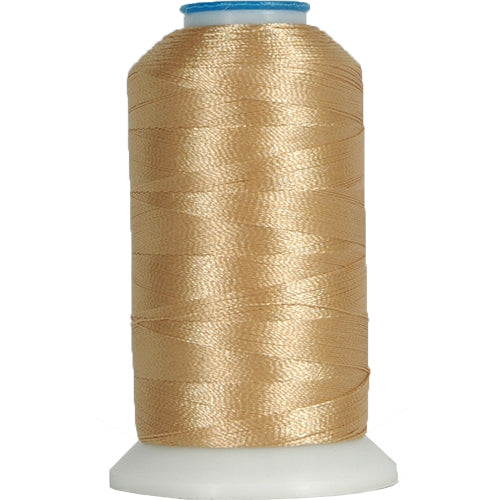 Polyester Embroidery Thread No. 120 - Lt Beige- 1000M - Threadart.com
