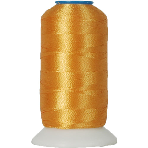 Polyester Embroidery Thread No. 124 - Old Gold - 1000M - Threadart.com