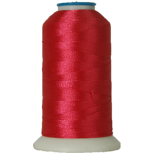 Threadart Polyester Machine Embroidery Thread - No. 145 - Dark Cherry - 1000M - 220 Colors, Red