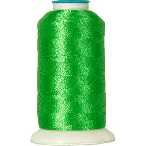 Polyester Embroidery Thread No. 204 - Emerald - 1000M - Threadart.com