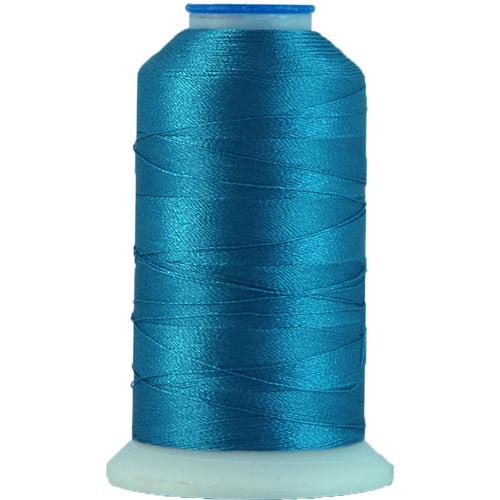 Rayon Thread No. 275 - Bright Turquoise - 1000M - Threadart.com