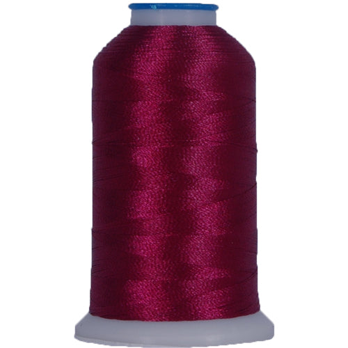 Polyester Embroidery Thread No. 296 - Med Burgundy - 1000M - Threadart.com