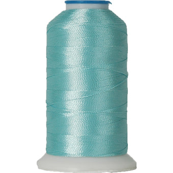 Polyester Embroidery Thread No. 342 - Lt Cyan - 1000M - Threadart.com