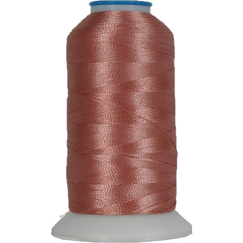 Polyester Embroidery Thread No. 481 - Dk Salmon - 1000M - Threadart.com
