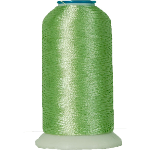 Polyester Embroidery Thread No. 353 - Lt Grass Green - 1000M - Threadart.com