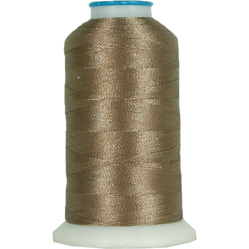 Polyester Embroidery Thread No. 398 - Grey Rod - 1000M — Threadart.com