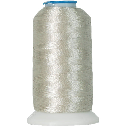 Polyester Embroidery Thread No. 411 - Lt. Khaki Grey - 1000M - Threadart.com