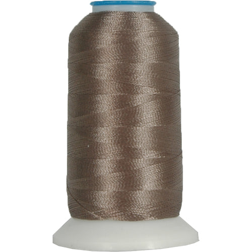 Rayon Thread No. 418 - Taupe - 1000M - Threadart.com