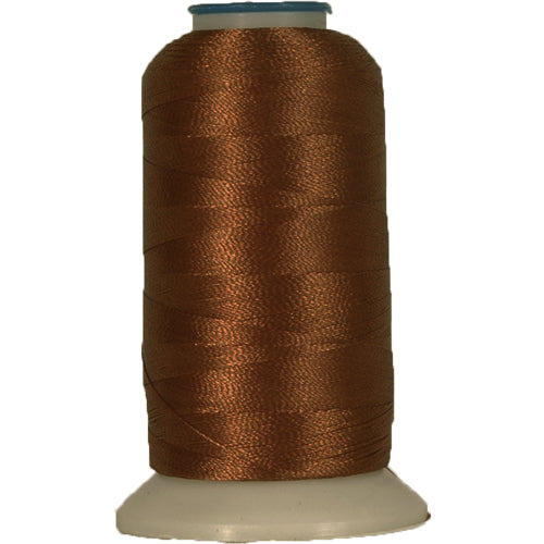 Rayon Thread No. 422 - Brown - 1000M - Threadart.com