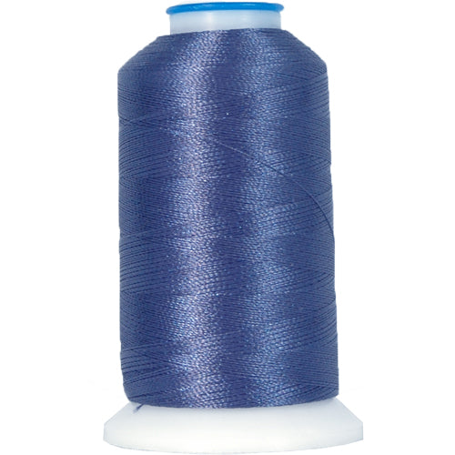 Polyester Embroidery Thread No. 435 - College Blue - 1000M - Threadart.com