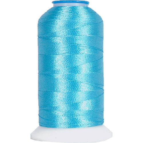 Polyester Embroidery Thread No. 464 - Turquoise - 1000M - Threadart.com