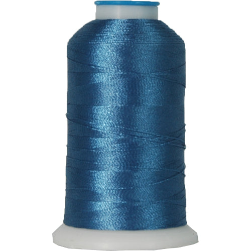 Polyester Embroidery Thread No. 466 - Blue Teal - 1000M - Threadart.com