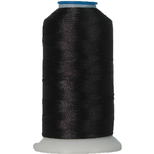 Polyester Thread No. 641 - Off Black - 1000M —