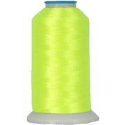 Polyester Embroidery Thread No. 823 - Neon Yellow - 1000M - Threadart.com