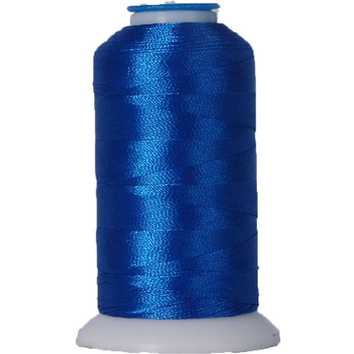 Polyester Embroidery Thread No. 934 - Electric Blue - 1000M - Threadart.com
