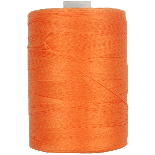 Cotton Quilting Thread - Orange -1000 Meters - 50 Wt. - Threadart.com