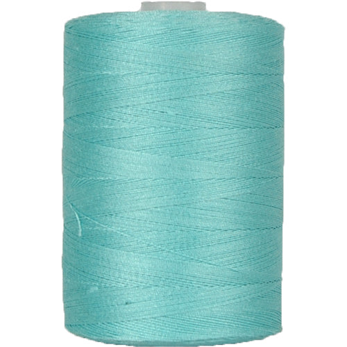 Cotton Quilting Thread - Aqua - 1000 Meters - 50 Wt. - Threadart.com