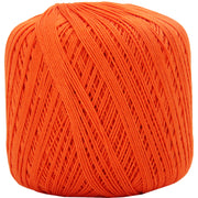 Cotton Crochet Thread - Size 10 - Orange - 175 Yds - Threadart.com