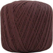 Cotton Crochet Thread - Size 10 - Chocolate Brown - 175 Yds - Threadart.com