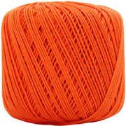 Cotton Crochet Thread - Size 3 - Orange - 140 yds - Threadart.com