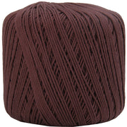 Cotton Crochet Thread - Size 3 - Chocolate Brown - 140 yds - Threadart.com