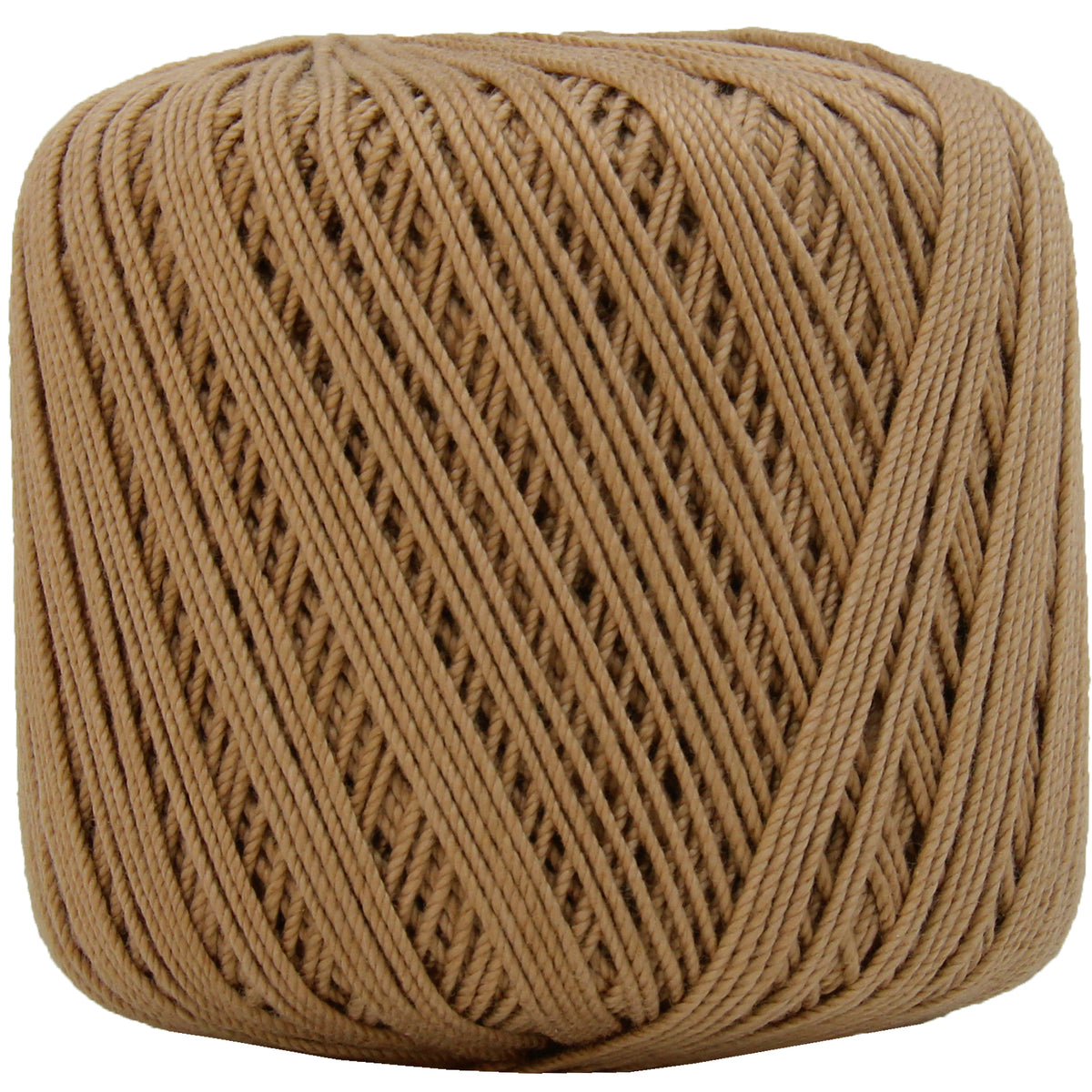 Cotton Crochet Thread - Size 3 - Lt. Brown - 140 yds — Threadart.com