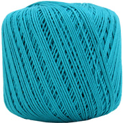 Cotton Crochet Thread - Size 3 - Turquoise - 140 yds - Threadart.com