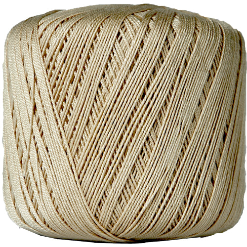 Cotton Crochet Thread - Size 10 - Tan - 175 Yds - Threadart.com