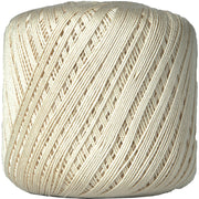 Cotton Crochet Thread - Size 10 - Natural - 175 Yds - Threadart.com
