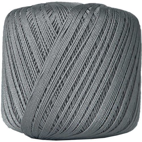 Cotton Crochet Thread - Size 10 - Grey - 175 Yds - Threadart.com