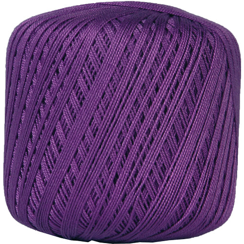 Cotton Crochet Thread - Size 10 - Purple - 175 Yds - Threadart.com