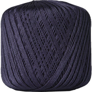 Cotton Crochet Thread - Size 10 - Navy - 175 Yds - Threadart.com