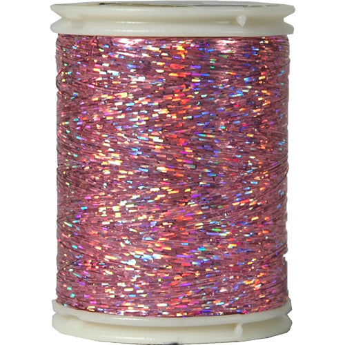 Sparkle Holographic Thread - 300 Meters - Pink - Threadart.com