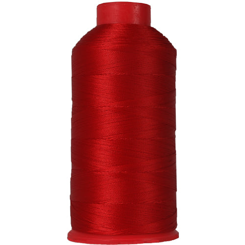Bonded Nylon Thread - 1500 Meters - #69 - Red - Threadart.com