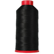 Bonded Nylon Thread - 1500 Meters - #69 - Color Black - Threadart.com