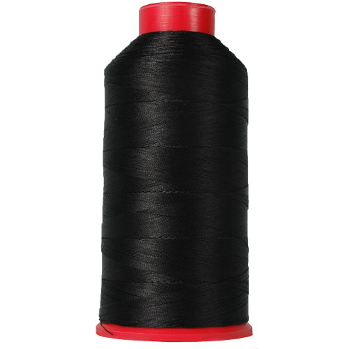 Serger Thread Cones - 1500M All Purpose for Quilting and Sewing (Black)