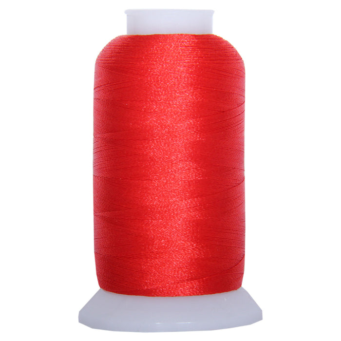 Polyester Embroidery Thread No. 1037 - Foxy Red - 1000M - Threadart.com