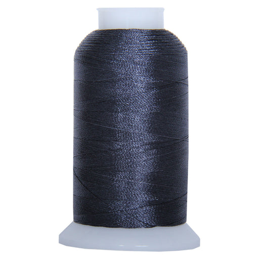 Polyester Embroidery Thread No. 1241 - Charcoal - 1000M - Threadart.com