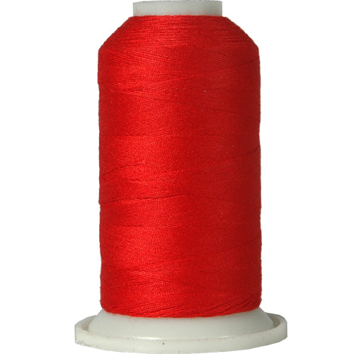 Red Sewing Thread - All Purpose Polyester Spun Cones Spool
