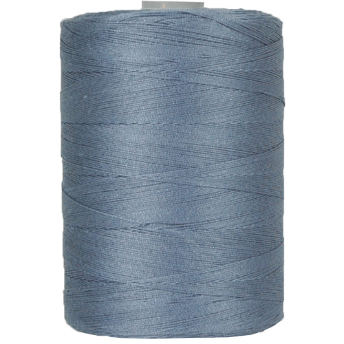 Cotton Quilting Thread - Denim Blue - 1000 Meters - 50 Wt. - Threadart.com