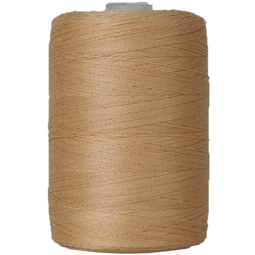 Threadart Cotton Sewing Thread - 1000M Spools - 50/3 - Lt. Beige - 50 Colors Available