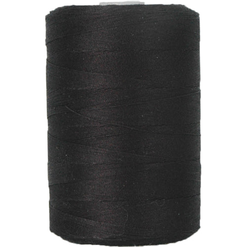 Cotton Quilting Thread - Black - 1000 Meters - 50 Wt. - Threadart.com