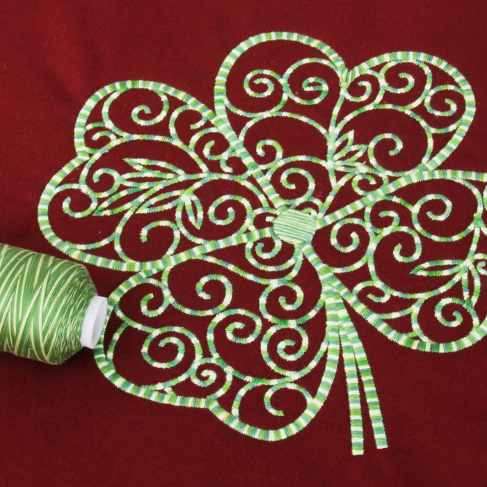 Multicolor Variegated Cotton Thread 600M - Summer Greens - Threadart.com