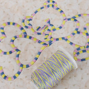 Multicolor Variegated Cotton Thread 600M - Wildflowers - Threadart.com