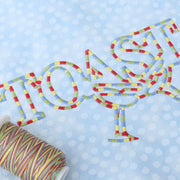 Multicolor Variegated Cotton Thread 600M - Carnival - Threadart.com