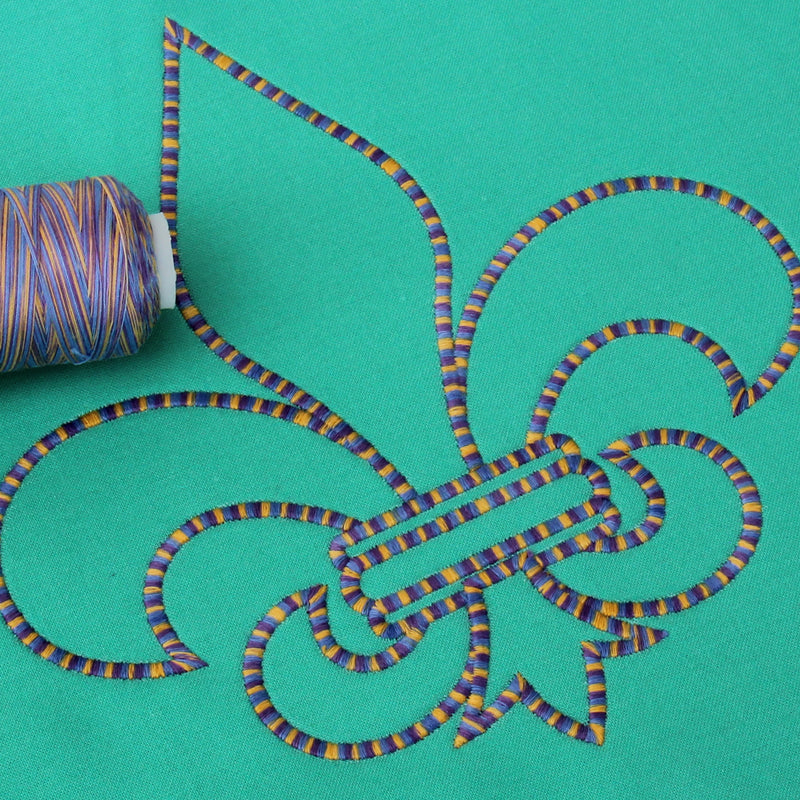 Multicolor Variegated Cotton Thread 600M - Mediterranean - Threadart.com