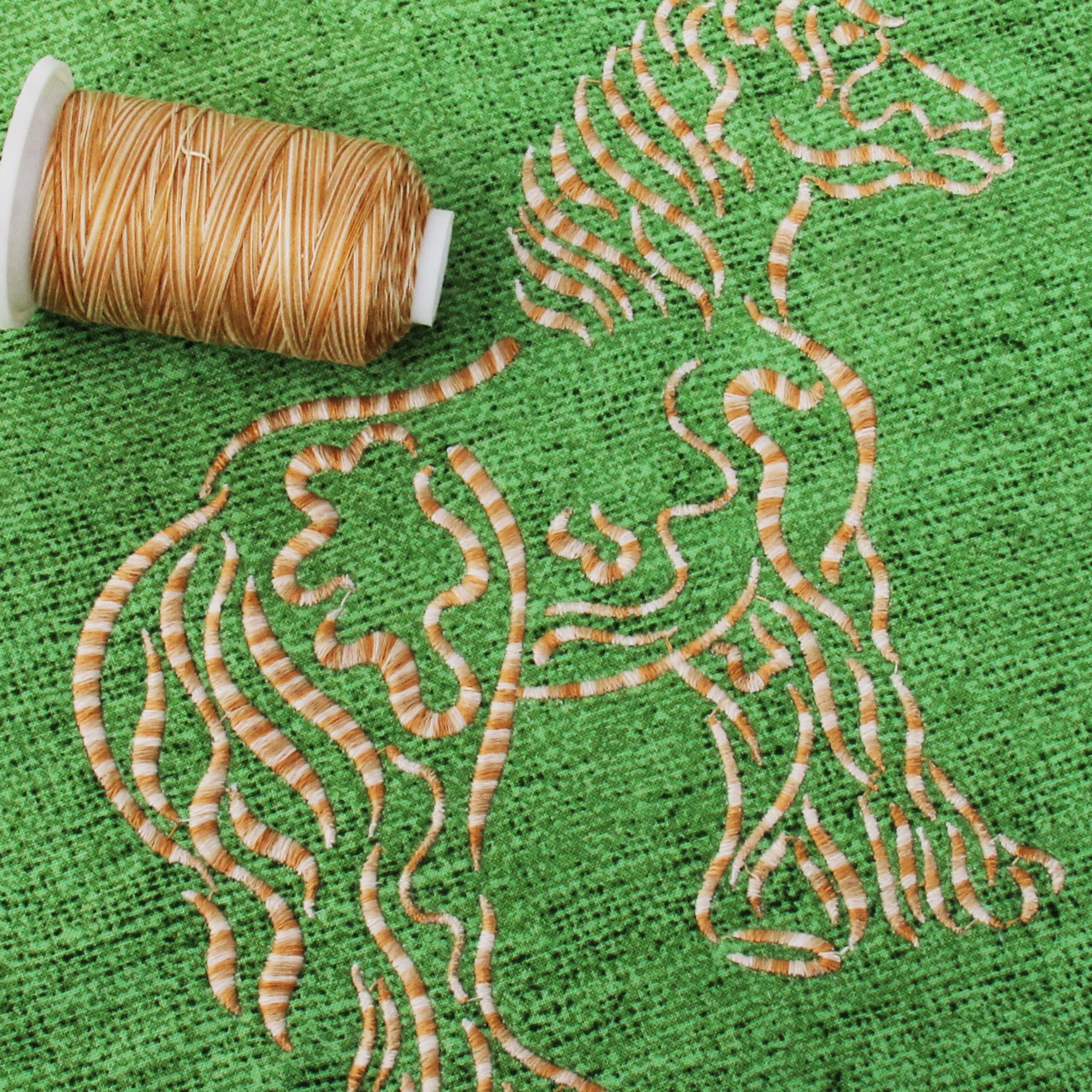 Multicolor Variegated Cotton Thread 600M - Desert Sands — Threadart.com